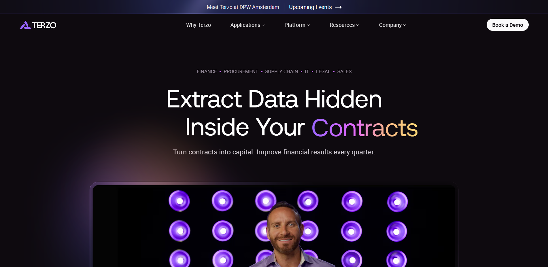 Terzo.ai — Contract Intelligence & Financial Insights